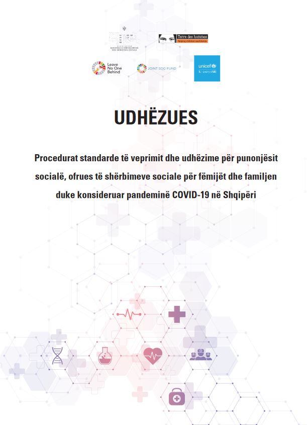 Udhëzues mbi procedurat standarde të veprimit dhe udhëzime për punonjësit socialë, duke konsideruar pandeminë