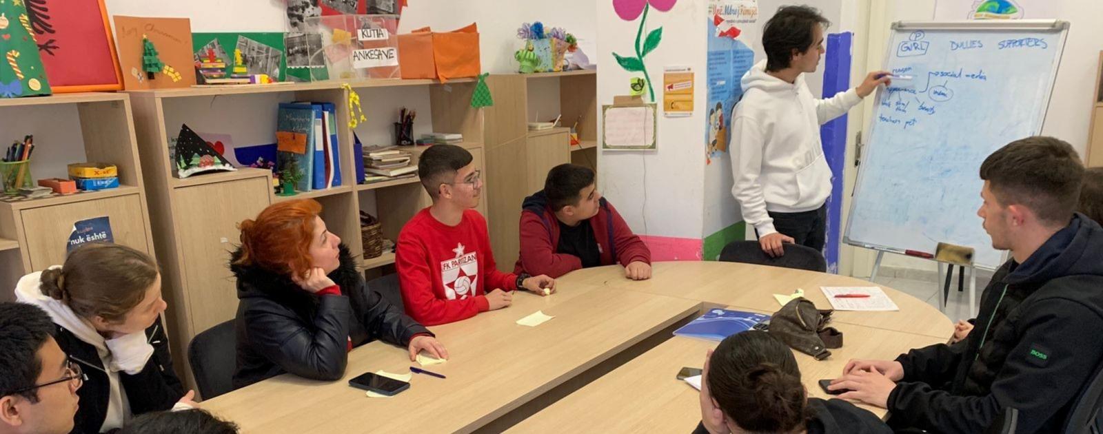 Një takim frymëzues për të apasionuarit pas filmit.