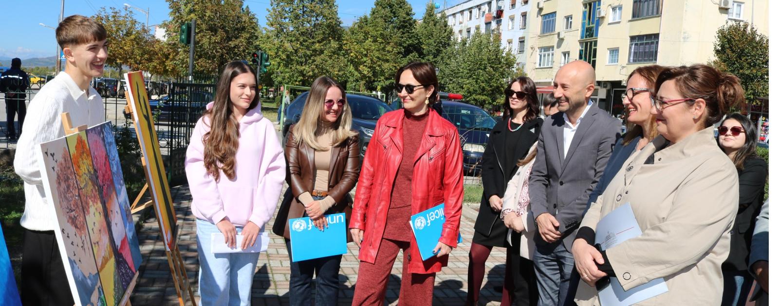 Inauguration of the Center for Psychosocial Wellbeing in Kukës